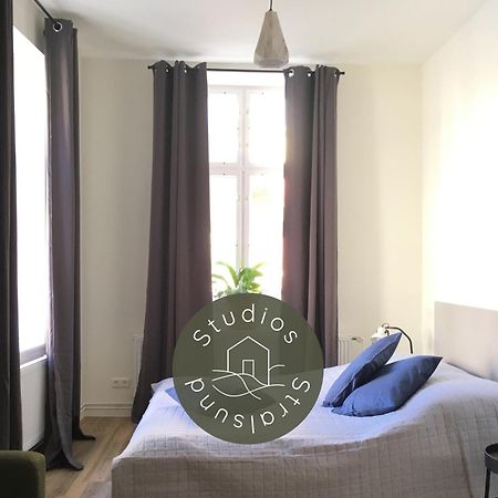 Studios Am Kniepertor In Der Altstadt Stralsund Exteriör bild